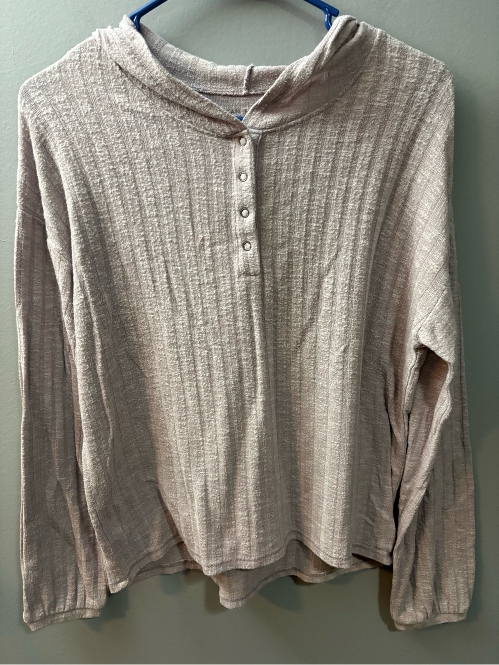 Hooded Long-Sleeve Shirt